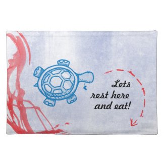 Turtle on Path Placemats