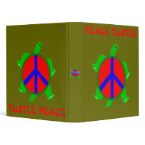 Turtle Peace Binder binders