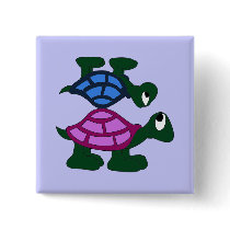 Turtle Piggyback Button