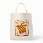Turtle Quilt Canvas Bag
