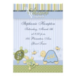 Turtle Reef and Gold Fish Baby Shower Invitation