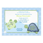 Turtle Reef Baby Shower Invitation - Light Blue