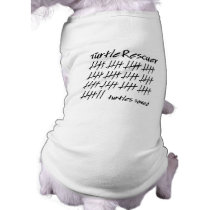 Turtle Rescuer Doggie T-shirt