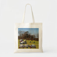 Turtle Rugby Budget Tote Bag