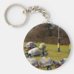 Turtle Rugby Keychains