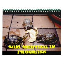 TURTLE, SGM Meeting in progress - Customized calendars by katmcgregor TURTLE, SGM Meeting in progress - Customized calendars