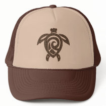 Turtle-shell-print hats