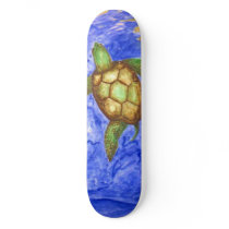 Turtle Skateboard by marlaazinger Turtle Skateboard