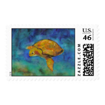Turtle Stamp by lakeerieartists Turtle Stamp