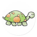 Turtle Stickers - Sheet of 20