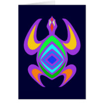 Turtle Symmetry Color Cards