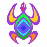 Turtle Symmetry Color Photo Sculpture