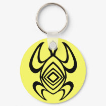 Turtle Symmetry Keychain