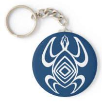 Turtle Symmetry Keychain