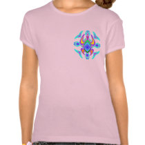 Turtle Symmetry Pattern 2-Sided Kids' Shirts