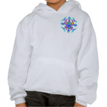 Turtle Symmetry Pattern 2-Sided Kids' Sweatshirts