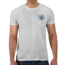 Turtle Symmetry Pattern 2-Sided Shirts