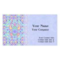 Turtle Symmetry Pattern Business Card Template