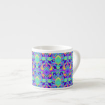 Turtle Symmetry Pattern Espresso Mug mugs