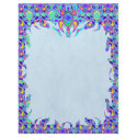 Turtle Symmetry Pattern Flame Letterhead