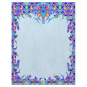 Turtle Symmetry Pattern Flame Letterhead