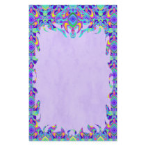 Turtle Symmetry Pattern Flame Stationery