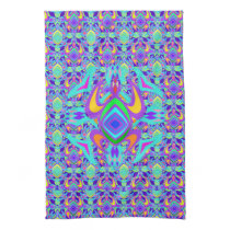 Turtle Symmetry Pattern Kitchen Towels