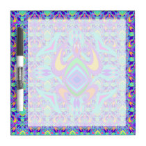 Turtle Symmetry Pattern Small Dry Erase Board