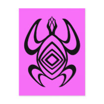 Turtle Symmetry Postcard