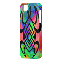 Turtle Symmetry Tiedye iPhone Case iPhone 5 Cases
