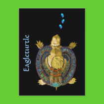 Turtle Talisman Alpha postcards