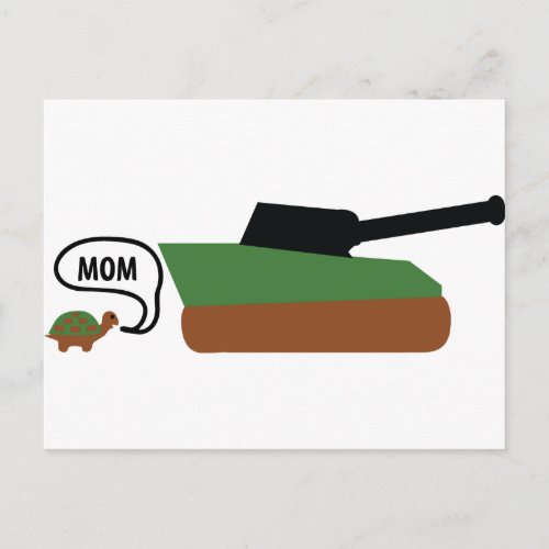 turtle tank mom postcards