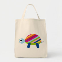Turtle Turtles Tortoise Testudines Cartoon Animal Tote Bag
