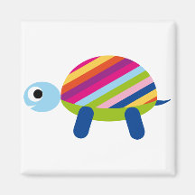 Turtle Turtles Tortoise Testudines Cartoon Animal Fridge Magnets