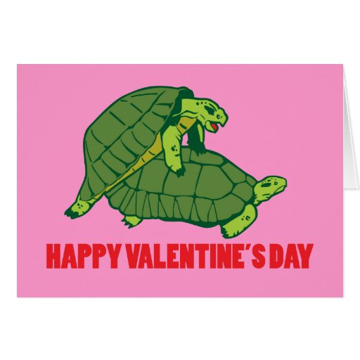 Turtle Valentine Card