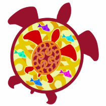 Turtle Within Turtle 2-Sided Kids' Dark Shirts