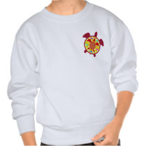 Turtle Within Turtle 2-Sided Kids' Sweatshirts