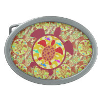 Turtle Within Turtle Belt Buckle