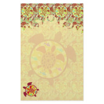Turtle Within Turtle Flame Stationery