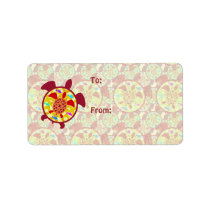 Turtle Within Turtle Gift Labels