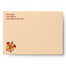 Turtle Within Turtle Turtle Greeting Card Envelope