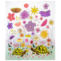 Turtles and Flowers t-shirts