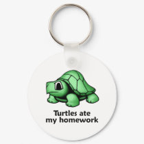 Turtles ate my Homework keychains by TheRealShuba Turtles ate my Homework keychains