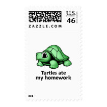 Turtles ate my Homework Postage