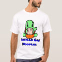 Turtles Eat Noodles t-shirts by shinobiturtle Turtles Eat Noodles t-shirts