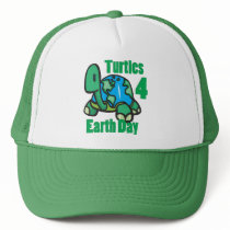 Turtles for Earth Day Hat by UTeezGoGreen Turtles for Earth Day Hat