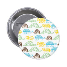 Turtles on Parade Buttons
