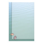 Turtles: Red-eared Slider Stationery Design