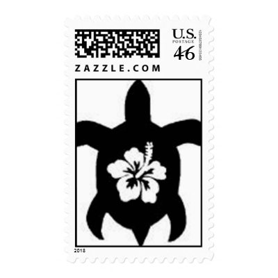 turtleshell, ALOHA FROM HAWAII Stamps by 1slandstyl3