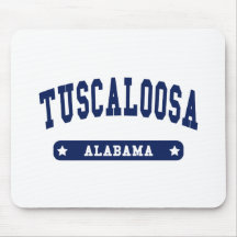 Tuscaloosa Alabama College Style tee shirts Mousepad